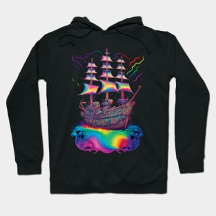 Making Waves - Pirate Ship O'Color Hoodie